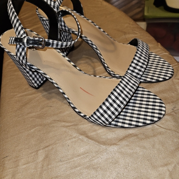 Abound picnic plaid heeled sandals - Picture 7 of 8